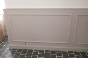 Lambrisering in MDF